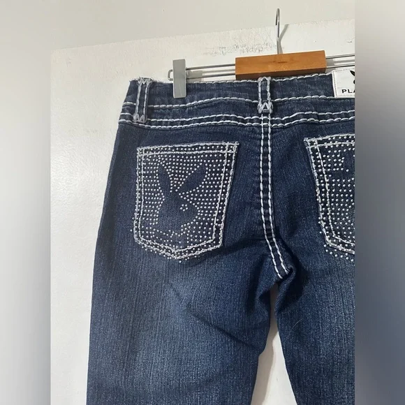 Playboy Y2K Low Rise Jeans - Picture 10 of 13